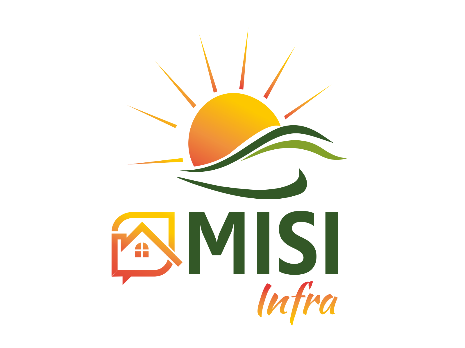 MISI Infra — Logo & Identity — Branding project by Hunar Studio